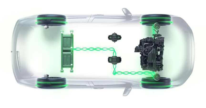 Obrázek rekuperačního brzdění