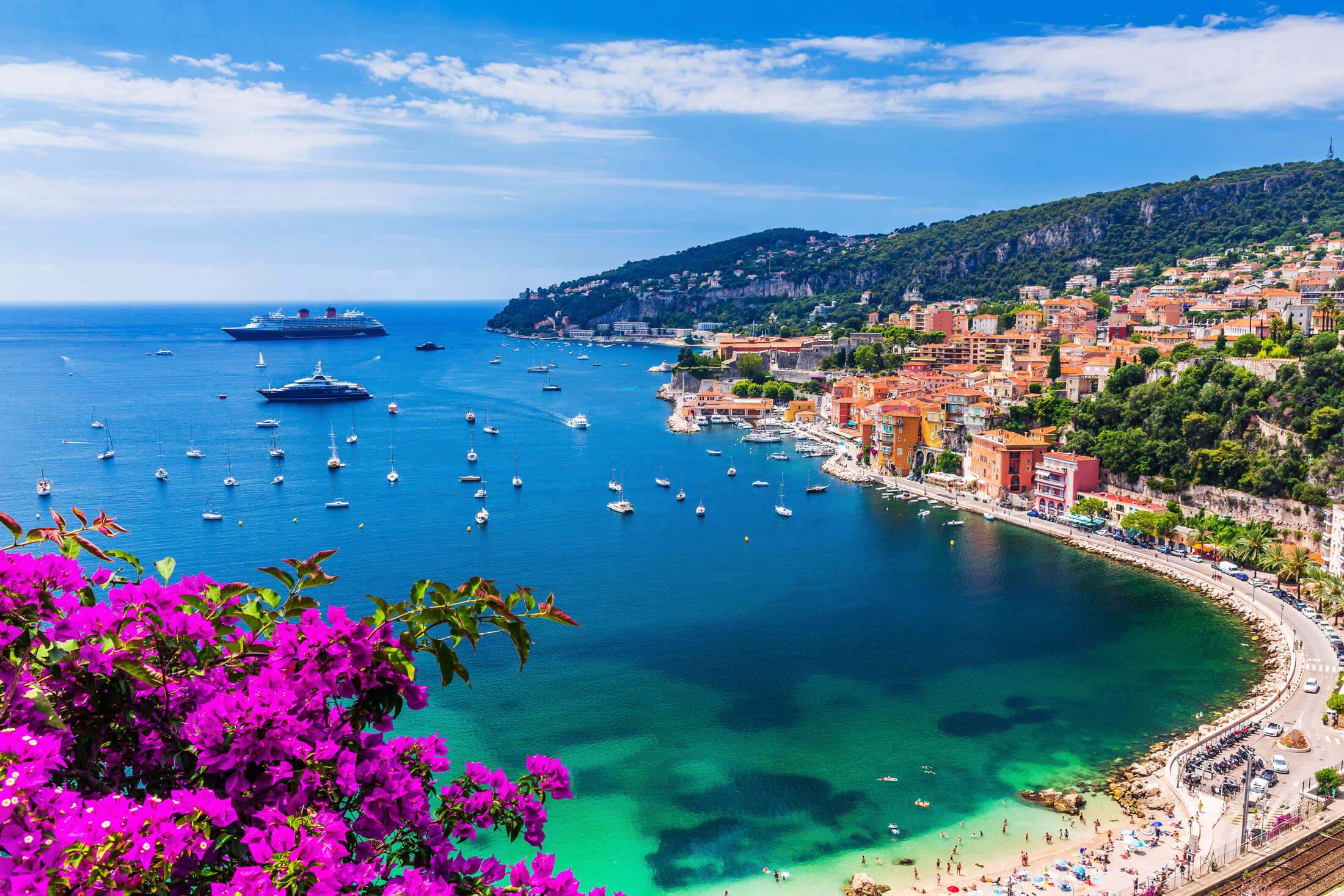 Villefranche sur Mer na Francouzské riviéře