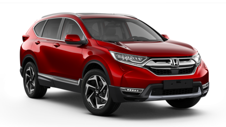 Ilustrace porovnání modelů Honda CR-V.