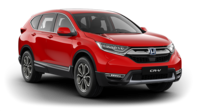 Tříčtvrtinový pohled zpředu na model Honda CR-V
