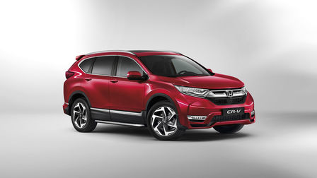 Ilustrace porovnání modelů Honda CR-V.