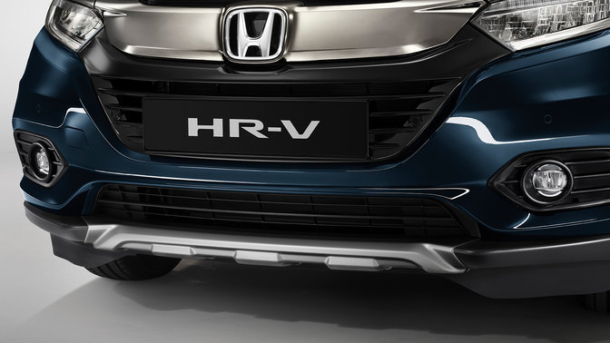 Přední tříčtvrtinový pohled na model Honda HR-V
