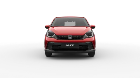 Pohled zepředu na model Honda Jazz