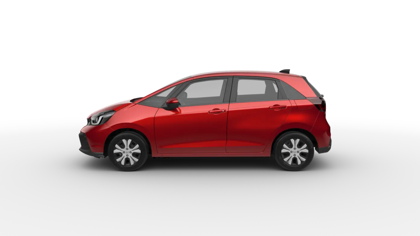 Boční pohled na model Honda Jazz