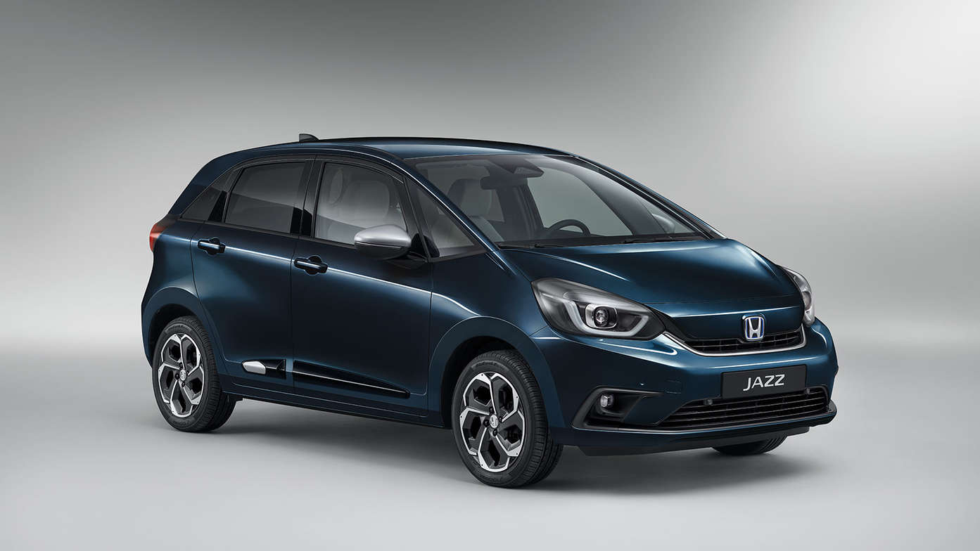Honda Jazz Hybrid ve studiu se sadou Funkční dokonalost