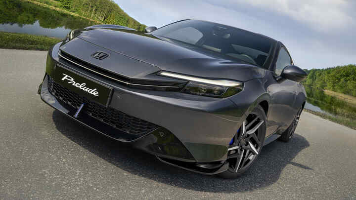 Detailní záběr vozu Prelude Hybrid s příslušenstvím Black Pack.