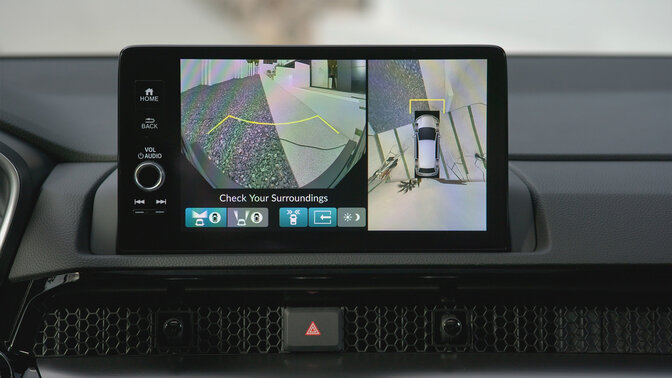 Systém kamer pro více náhledů u modelu CR-V.