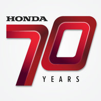 Logo Honda k&nbsp;70.&nbsp;v&yacute;roč&iacute;