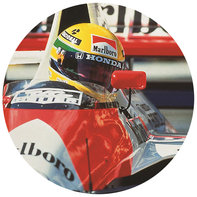Ayrton Senna v&nbsp;z&aacute;vodn&iacute;m voze Honda Formule&nbsp;1