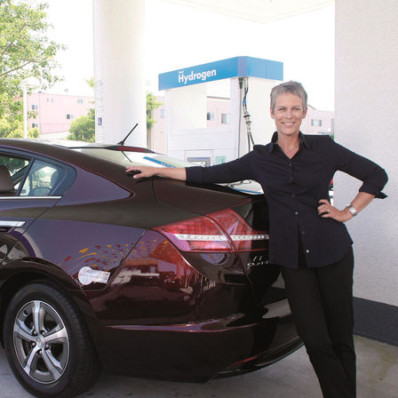 Jamie Lee Curtis a její Honda Clarity FCX