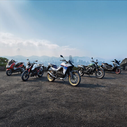 Řada motocyklů Honda pro rok 2023