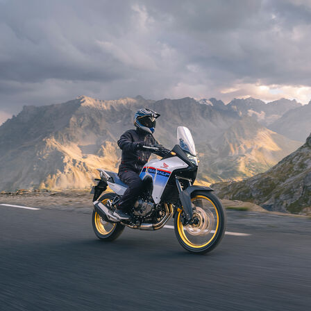 Honda XL750 Transalp – dynamika na silnici