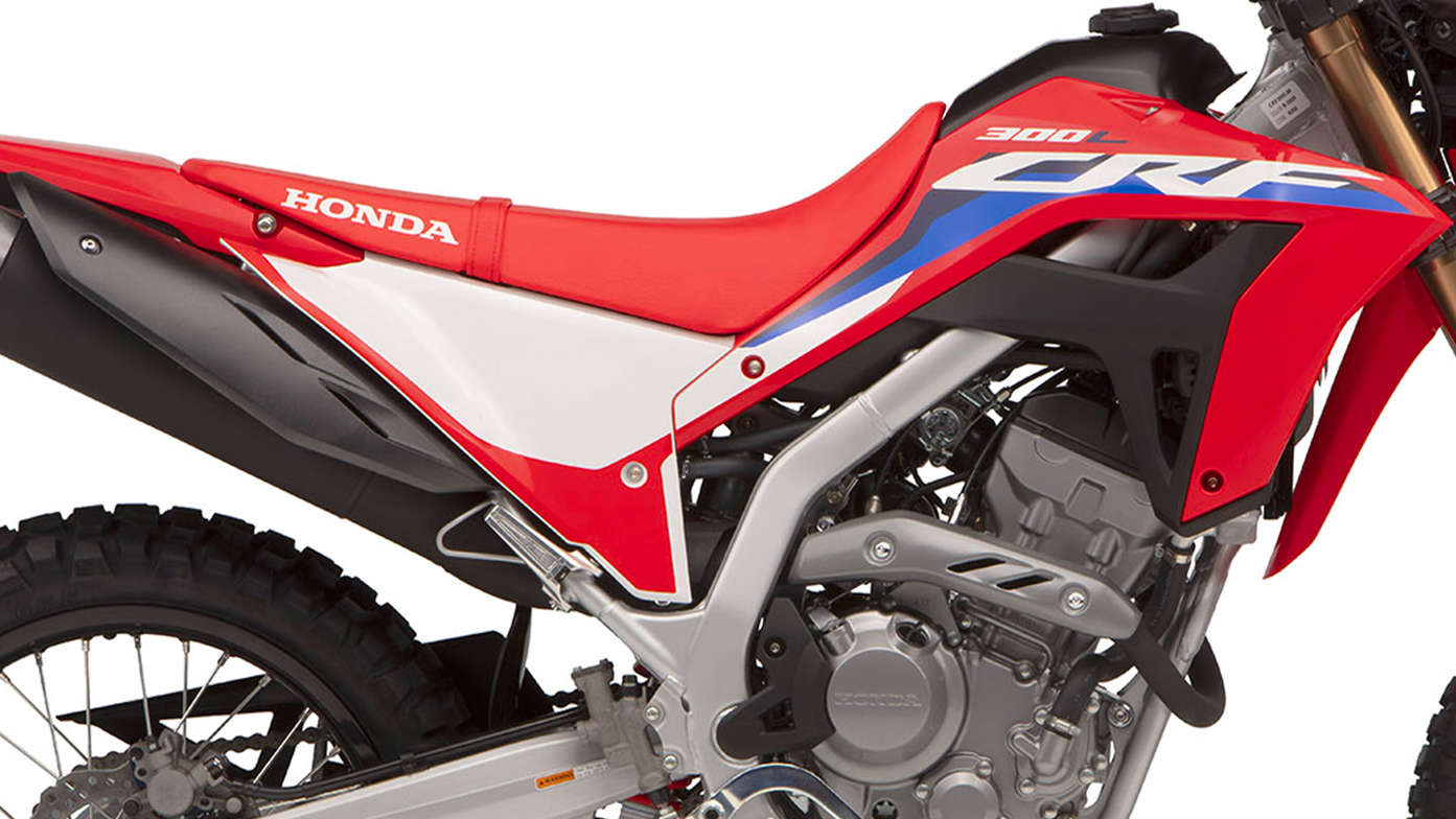 Honda CRF300L lehčí podvozek