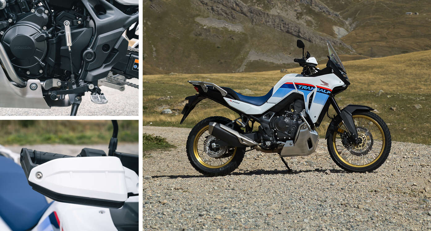 XL750 Transalp se sadou Rally Pack.