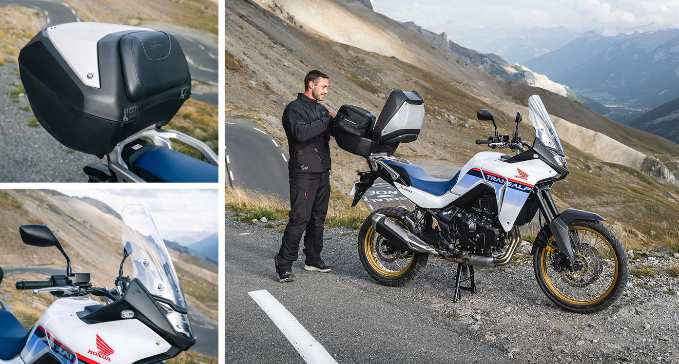 XL750 Transalp se sadou Urban Pack.