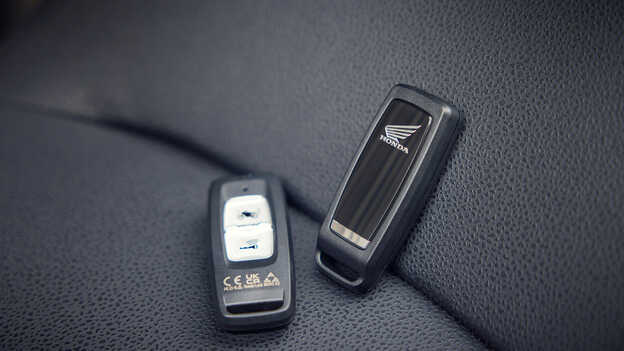 Detail klíče SMART Key skútru X-ADV