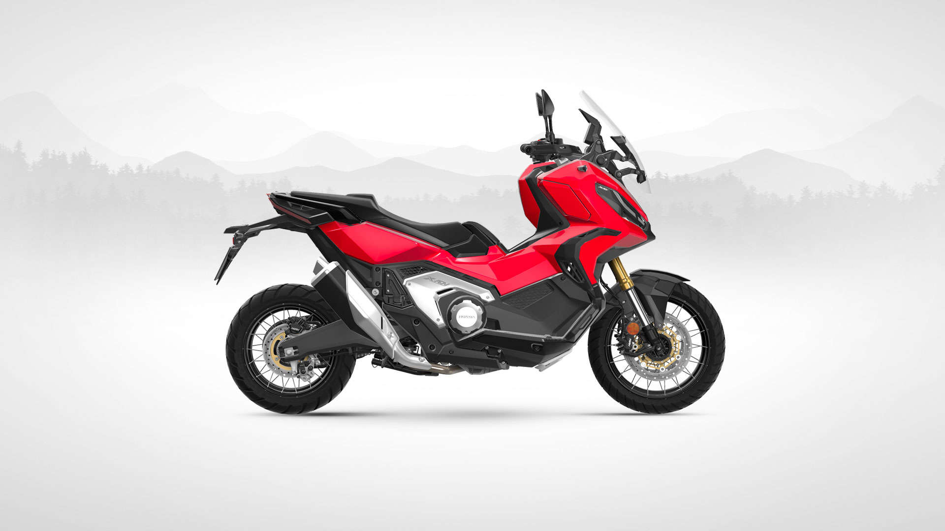 X-ADV City 360 view grand prix red