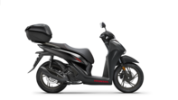 SH125i Smart Top Box 2024 Matte Coal Black Metallic Sport