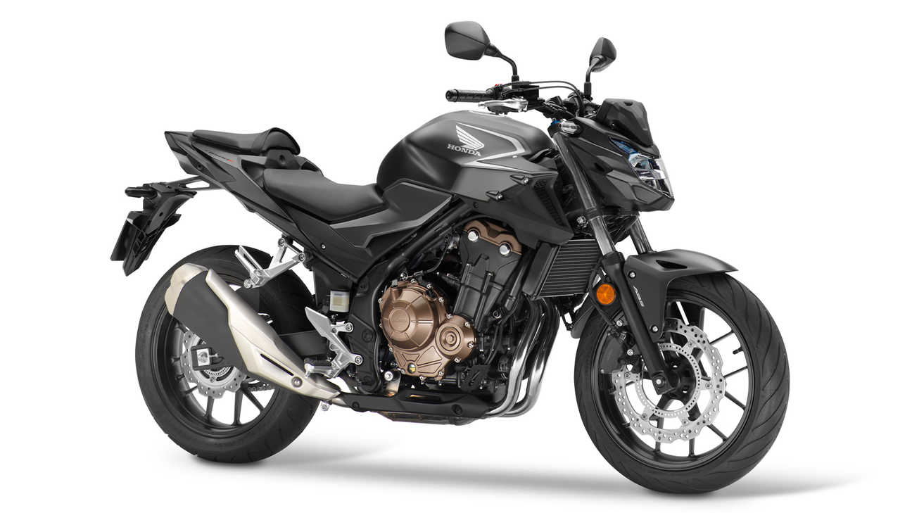 CB500F, zprava, studiový snímek