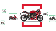 Výběr motocyklů Honda