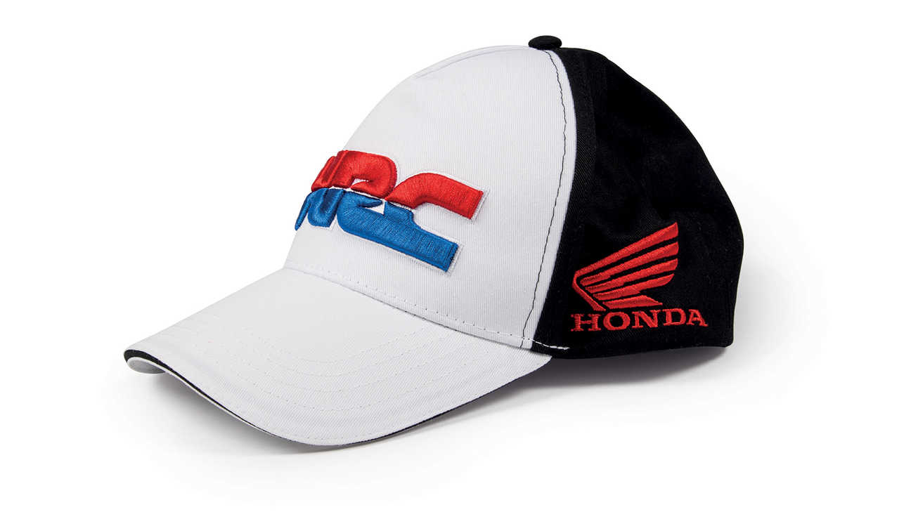 Replika kšiltovky týmu Honda HRC s barvami a logem týmu HRC