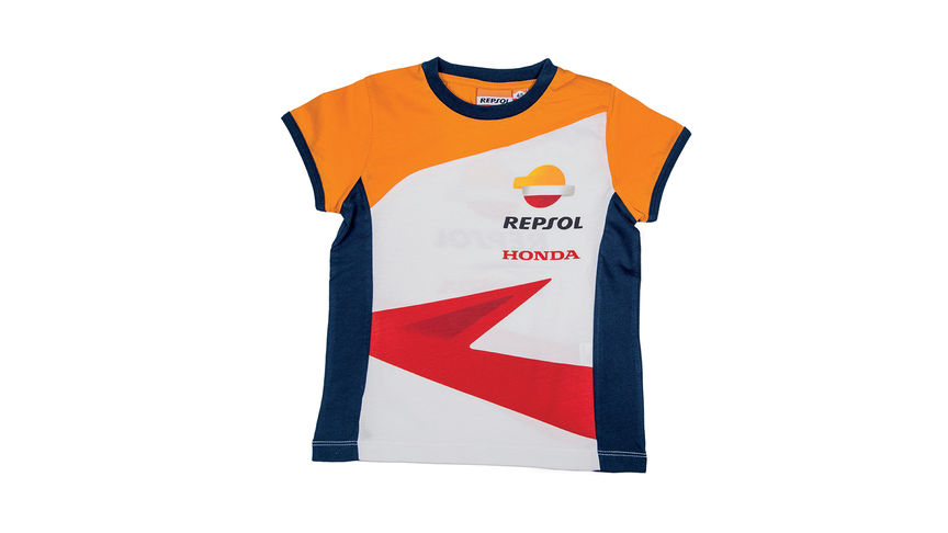 Dětské tričko Honda Repsol v barvách týmu Honda MotoGP s logem Repsol