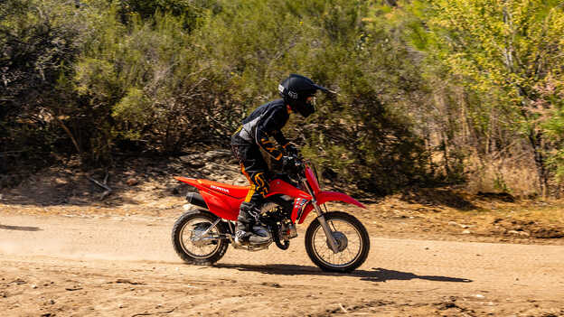CRF110F Výška sedadla 657 mm