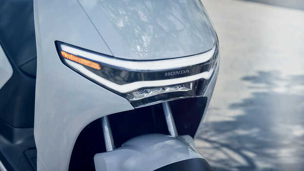 Detailní záběr prémiového osvětlení LED