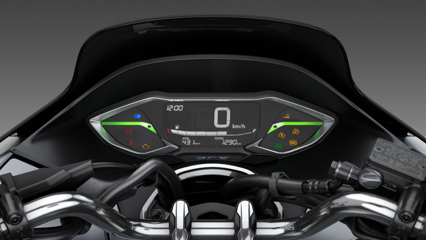 Honda PCX125 – atraktivní digitální přístrojový panel