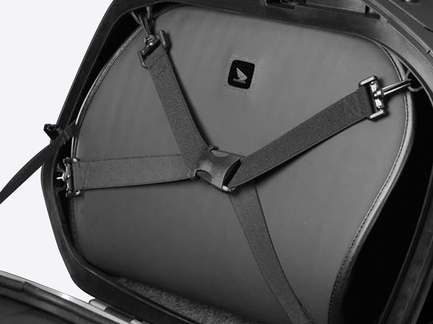Side panniers.