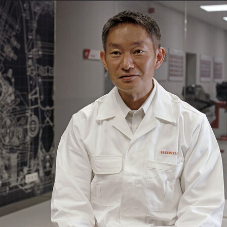 Zástupce hlavního vedoucího projektu Honda Fujuki Hosokawa